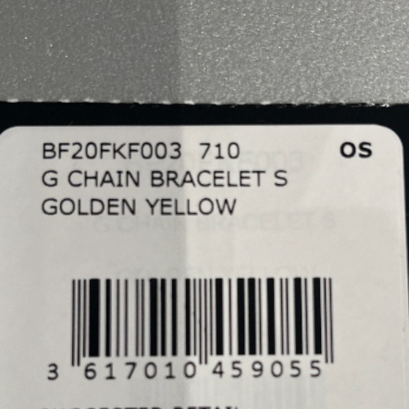 Givenchy Gold G Chain Bracelet - NEW WITH TAGS - Picture 9 of 16